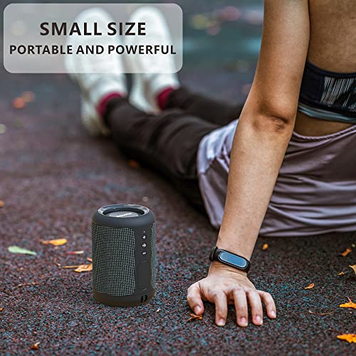 Hifimuke Portable Bluetooth Speakers, Ipx5 Waterproof, Wireless Mini Speaker, Iphone Speaker For Kids,Super Bass Outdoor Speaker, Bluetooth 5.1, Home Dual Pairing #TOP1