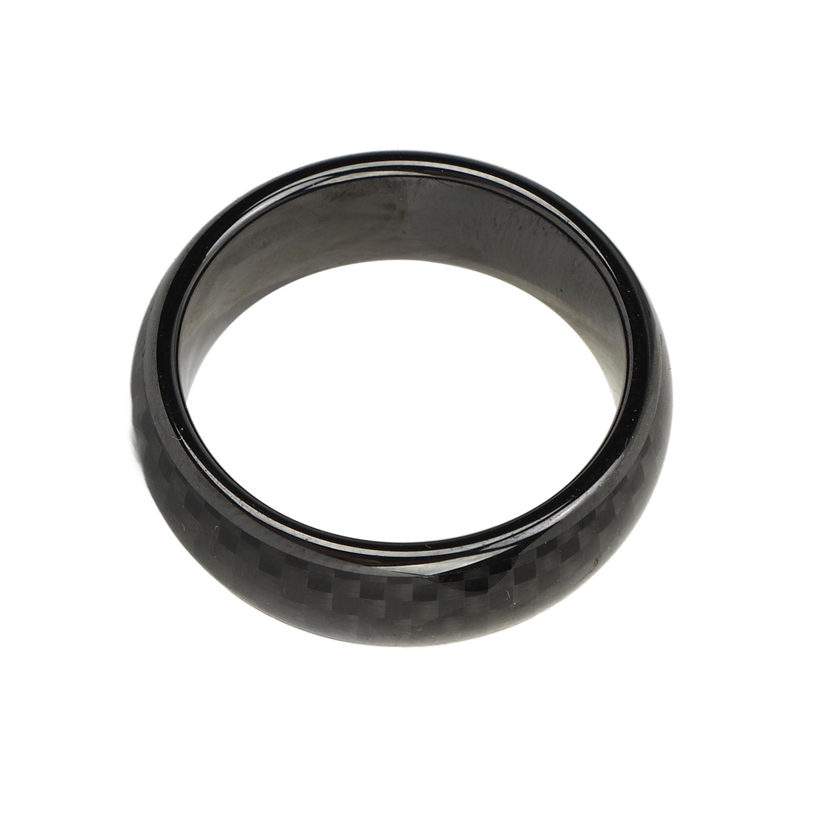 AMONIDA Fibra di Carbonio Ceramica Adatta per Portachiavi Smart Adatto per Modello S X 3 Y con Alta sensibilità e funzionalità Impermeabile 1 X Adatta per Chiave Smart Ring