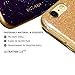 iPhone 6 Plus Case, Beauty Shine Glitter Soft case Candy Soft TPU Gel Phone Cover Case Fashion Bright Soft Border Protective Back Cover iPhone 6/6s Plus 5.5 inch (Purple)
