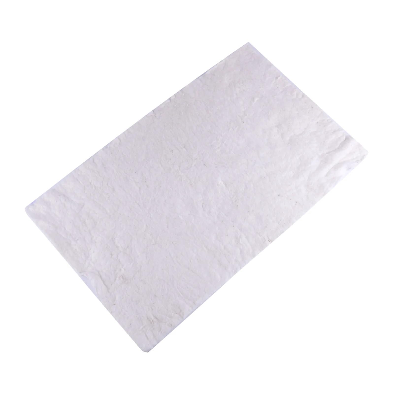 Outdoor Camping Fireproof Fabric Outdoor Camping Fireproof Cloth 10mm Ceramic Fiber Insulation Blanket 2400F High Temp Thermal Fireproof Mat