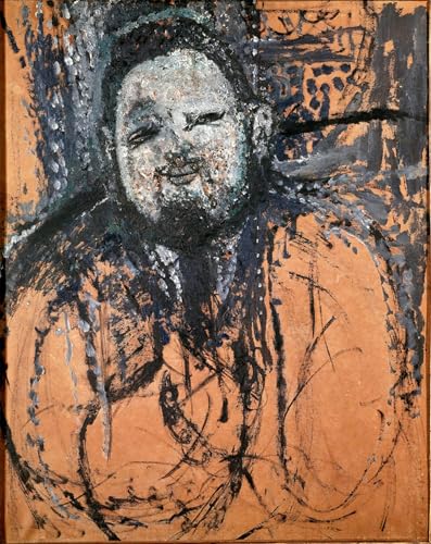 Toile Diego Rivera par Modigliani portrait d'artiste pour salon chic