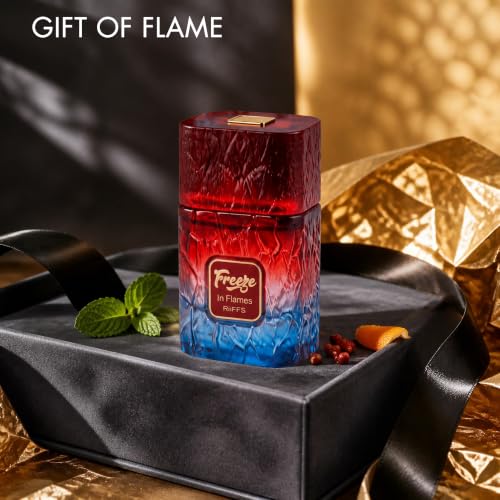 Image of A CENTER RS Freeze in Flames Unisex Perfume, for Men & Women, 3.4 FlOz EDP