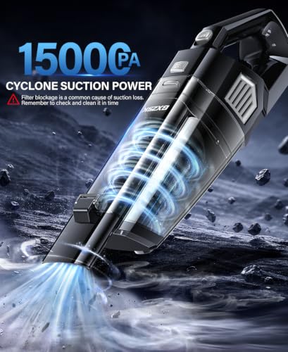 Image of Gxzsk Handheld Vacuum Cordless, Hand Held Car Vacuum, Hand Vacuum