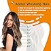 Easyouth Tape in Extensions Human Hair Ombre Human Hair Extensions Tape in Black Ombre Silver Mix Black Balayage Invisible Tape in Hair Extension Human Hair for Beginners 14 Inch 20pcs