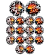 Lucky Skull Dumpster Fire Challenge Coin - The Strongest Steel is Forged Dumpster Fire Coin - Fun...
