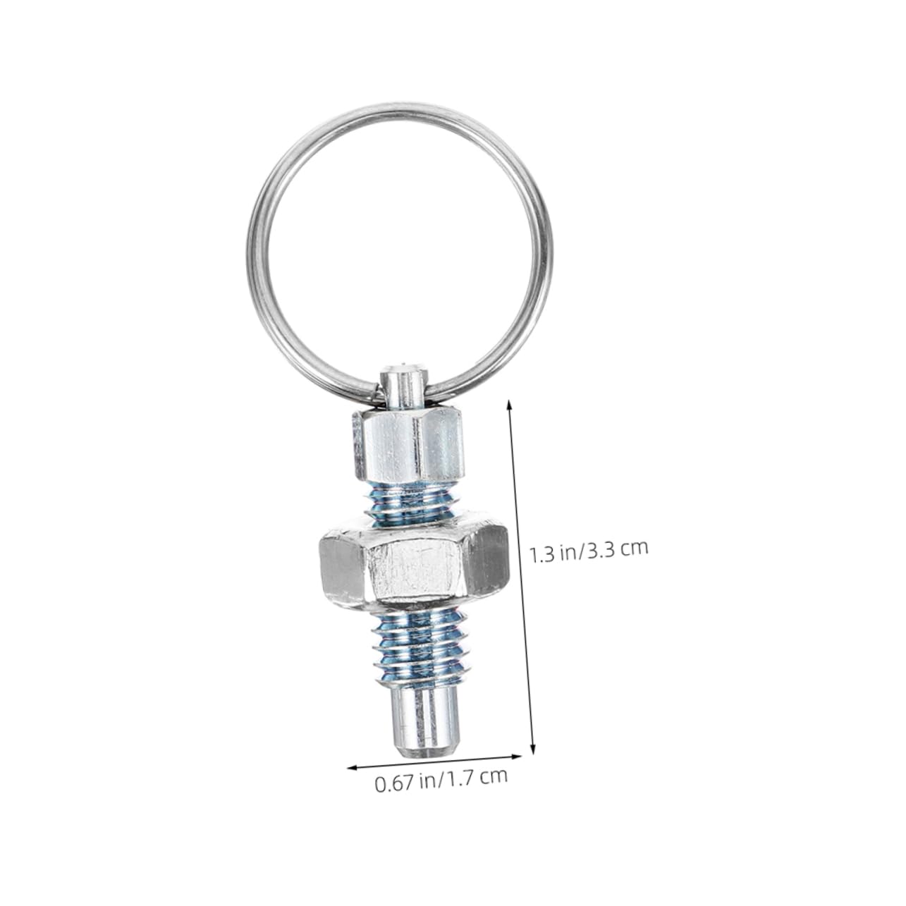 4pcs Spring Loaded Indexing Plunger Pull Positioning Pin for Industrial Equipment Easy Secure Locking Mechanism Versatile Use Cabinets and Machinery
