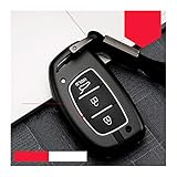 Without Llavero Estuche Clave de la Llave de la Llave de la aleación de Zinc Gel de sílice, Adecuado para Hyundai i20 I30 I40 L109 HB20 Fe Creta Mistra Accent Solaris 2017 I30 IX25 IX35 IX45 Nuevo