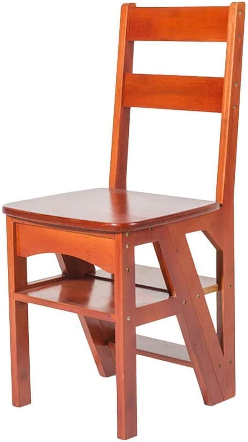 Silla multifunción plegable para alcanzar zonas altas y organizar plantas sin ocupar espacio
