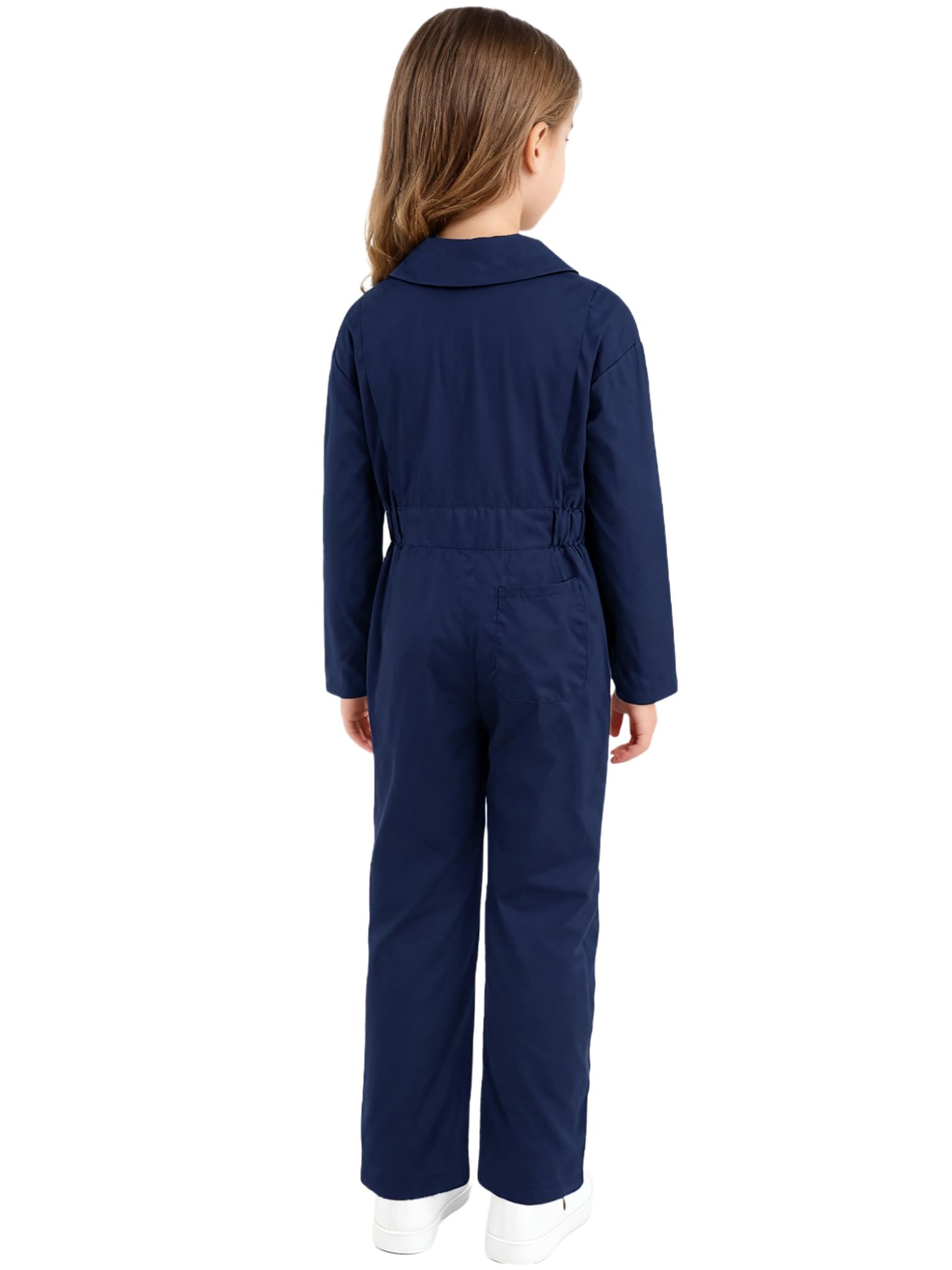 TTAO Blaumann - Mono de trabajo infantil de una pieza, transpirable, para otoño e invierno, talla 110-176