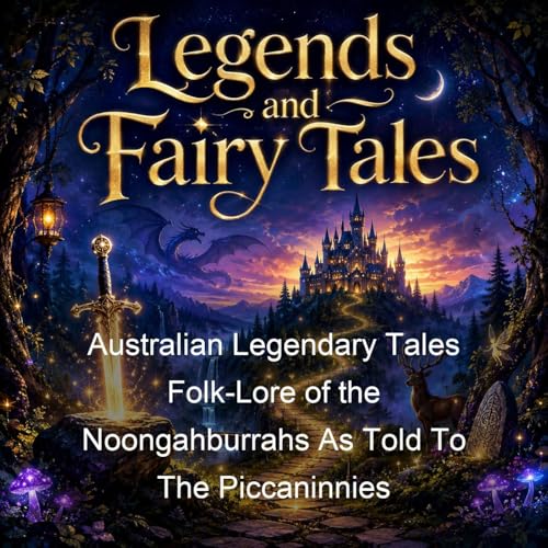 『Australian Legendary Tales Folk-Lore of the Noongahburrahs As Told To The Piccaninnies』のカバーアート