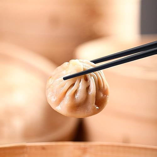 Miniatura 5 de Palillos, YFWOOD 5 pares de palillos de fibra de vidrio - Palillos japoneses chinos reutilizables, aptos para lavavajillas, antideslizantes, 9.6