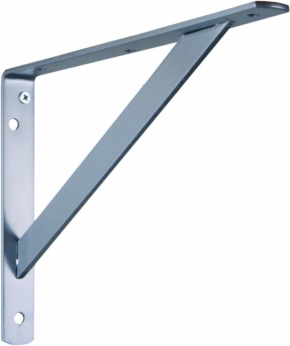 John Sterling THE MAX BRACKET Shelf Bracket, 16-inch, Black, 0049-16BKH