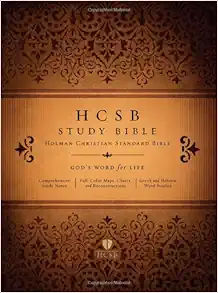 HCSB Study Bible, Jacketed Hardcover book cover