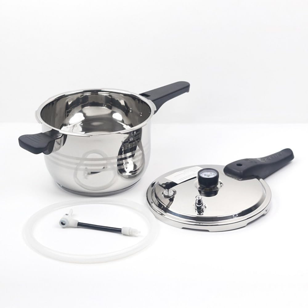 Stainless Steel Denture Pressure Pot Dental Lab Equipment for Professional Use in Denture Fabrication