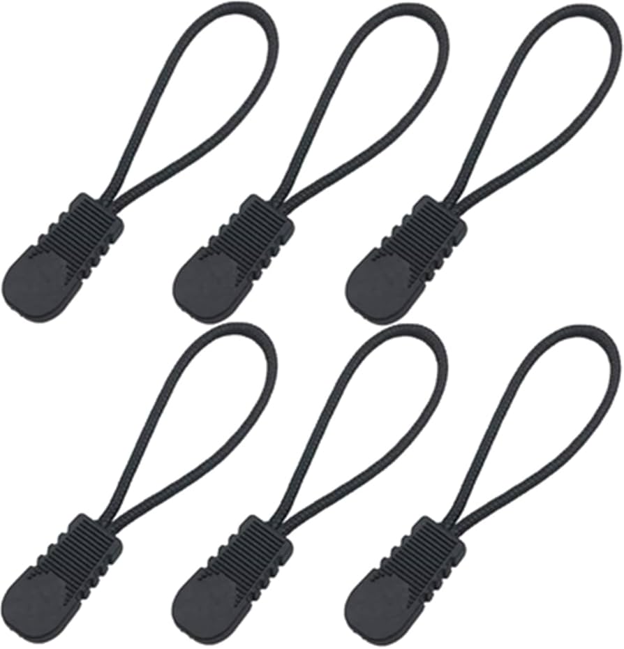 Amazon.co.jp: Mast cart ジッパータブ 6個セット ブラック VG8J