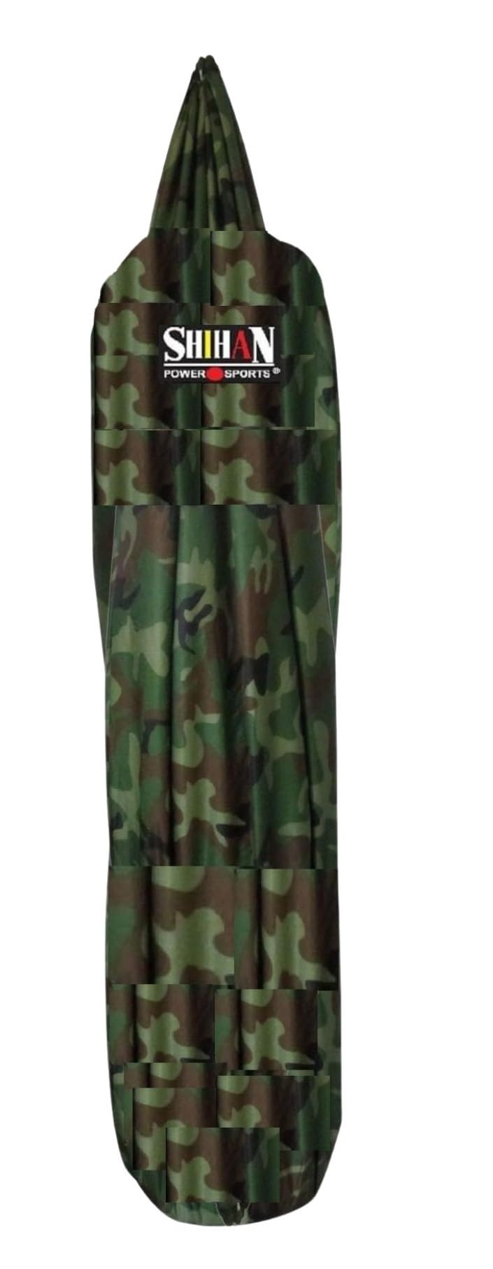 SHIHAN Boxing Bag Cover Waterproof Green CAMOUFLAGE -ARMY 5-6ft x 24in Adult Punching Bag