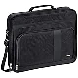 Stabile, durchdachte Notebook-Tasche zur sicheren Aufbewahrung von Notebook plus Zubehör. Metallumrandung verstärkt die Tasche für Stabilität und optimalen Schutz.Technische Daten: