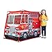 Melissa & Doug Fire Truck Play Tent Role Play Firefighter Tent, Fire Truck for Kids Ages 3+
