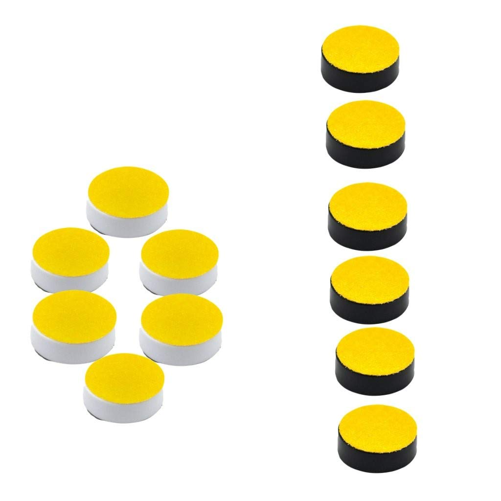 SaxVon Replacement Sanding Discs Attachments 12 pcs 6 Mild 6 Coarse for Electric Foot Callus Machine