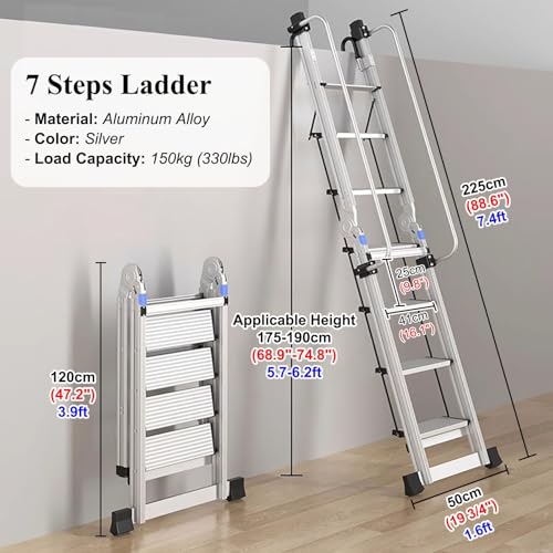 Escaliers pliables et antidérapants pour l'accès aux petites maisons - 7