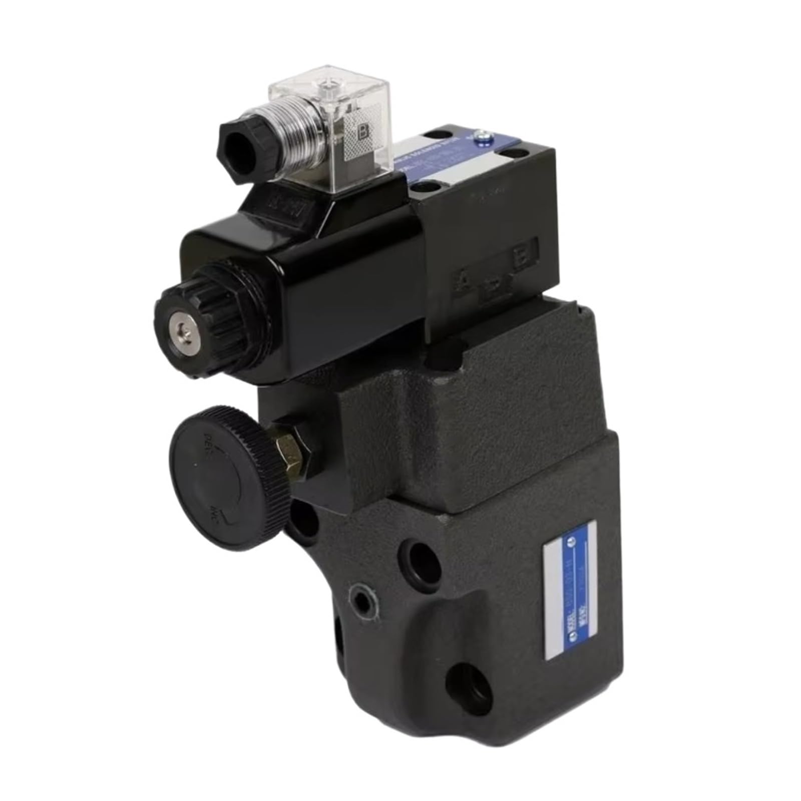 BSG, BST of BSG-03, BST-03, BSG-06, BST-06, BSG-10, BST-10 Solenoid Control Overflow Valve, Pilot Operated Hydraulic(Cast)