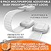 Baby Safety Cabinet Locks (6 Pack + 4 Guards) 3M Adhesive Child Proofing Latches, to Baby Proof Cupboard, Drawers, Fridge, Toilet Seat, Dishwasher, Adjustable Kids Proofing Straps