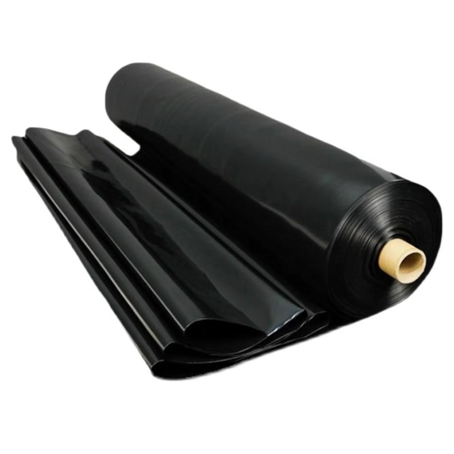 Fish Pond Liner Impermeable Black Pond Liner 13 * 20ft 15 * 20ft 20 * 25ft 20 * 30ft Outdoor Waterscape Underlayment HDPE Pond Liner for Garden Waterfall Streams Fountain Aquaculture(Size:7M x 10M)