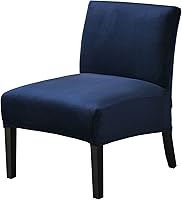 Vista 12 de JIAN YA NA Funda para Silla de Acento sin Brazos, Funda Elástica para Silla sin Brazos de Spandex, Fundas para Sillas sin Brazos, Funda para Silla