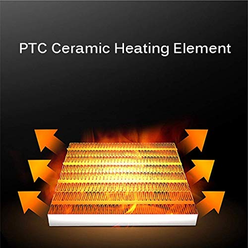 CHUXJ Ventilatorkachel, ventilatorkachel, ventilatorkachel, ventilatorkachel, kachel, kachel, kachel, kachel, ventilatorkachel, ventilatorkachel, kachel voor kantoor, slaapkamer, Princi - Afbeelding 8