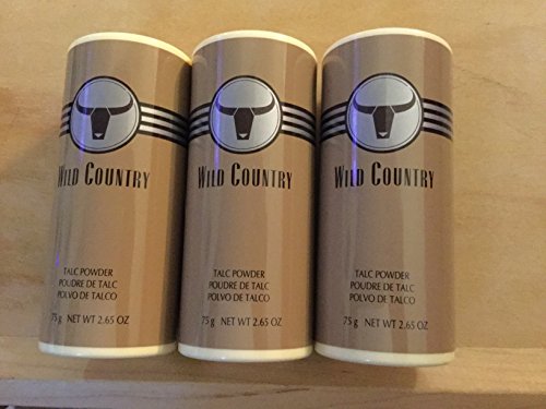 AVON WILD COUNTRY POWDER 2.65 oz EACH, LOT OF 3