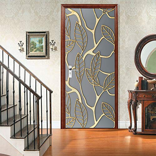 Peinture de porte sticker 3D amovible pour masquer les imperfections - 5