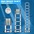 Wolec Telescoping Ladder 16.5FT, Aluminum Portable Extension Ladder w/Hooks, Stabilizers& Wheels, Heavy Duty 330lbs Max Capacity, Collapsible Telescopic Ladder for Rv, Roof, Attic, Outdoor -Silver
