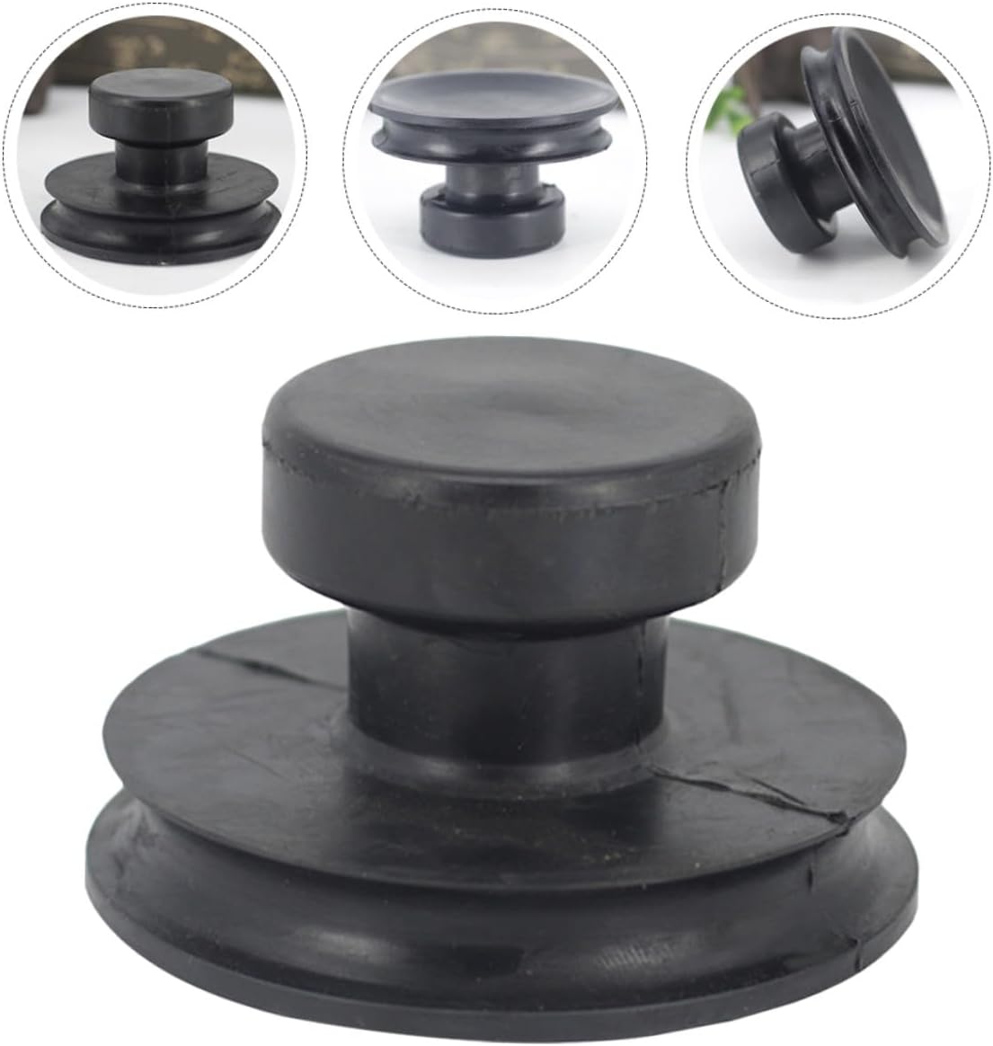ibasenice 3pcs Bowl Handle for Buddha Sound Bowl Non-deforming Elastic Design Meditation Accessory