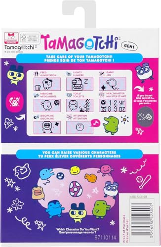 BANDAI, Tamagotchi Pet Virtual Original Tama Smile, Multicolore 42991, giocattolo elettronico per oltre 8 anni - Gadget - Immagine 9