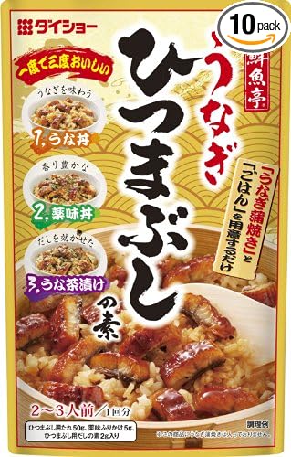 Amazon 鮮魚亭 うなぎひつまぶしの素 57g 10個 ダイショー ごはん 料理の素 通販 Amazon 鮮魚亭 うなぎひつまぶしの素 57g 10個 ダイショー ごはん 料理の素 通販