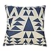NISOWE Géométrique Housse de Coussin Decoration Coussin de canapé Lit Café Home Decor Taie d'oreiller Coussin Coussins Pillowcase Oreiller Couvre Housse d'oreiller 45cm * 45cm H