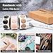 1500 Pieces 1 Inch Handmade with Love Stickers DIY Round Adhesive Labels Round Sealing Stickers Decorative Sticker Tags for Wedding Birthday Party Envelope Seals Baking Packaging Small Business