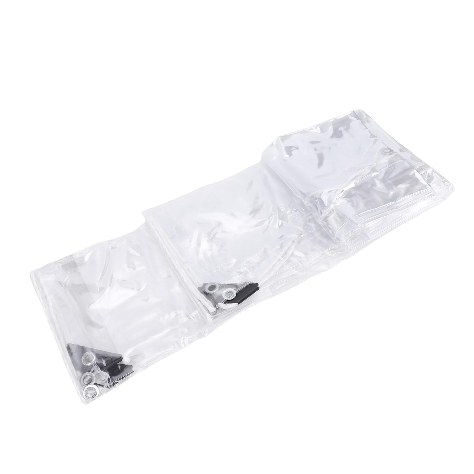 Haofy Copertura per Pollaio in PVC Spesso 2x3 M per Pollame Telo Isolante Antivento Protezione Invernale con visibilità Chiara Resistente per Pollai da Cortile Piccole Aziende Agricole