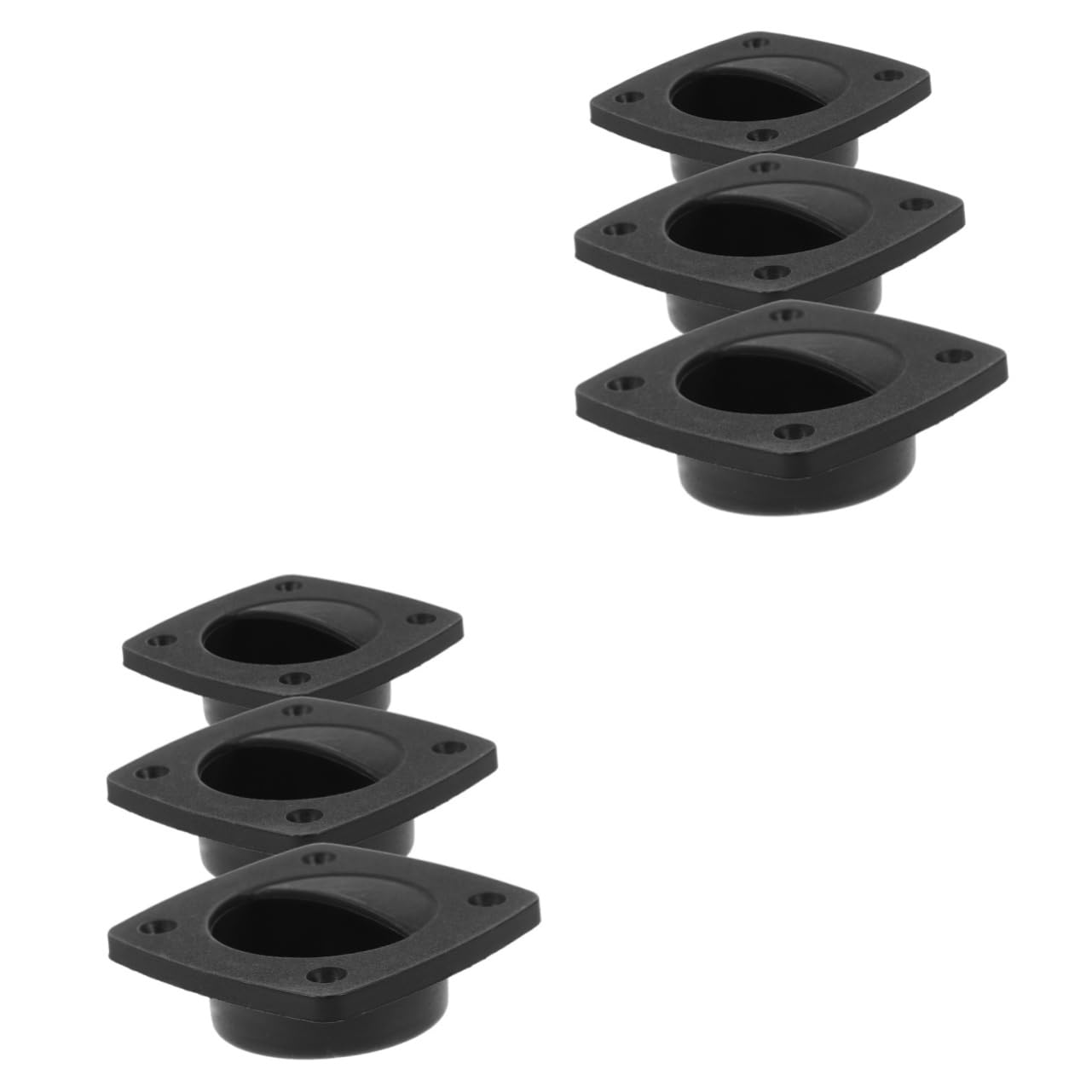 Toyvian Boot Hatch Griff Kunststoff Flush Pull Handle Recessed Lid Handle Für Wohnwagen Und Möbel Für Schränke Und Decks