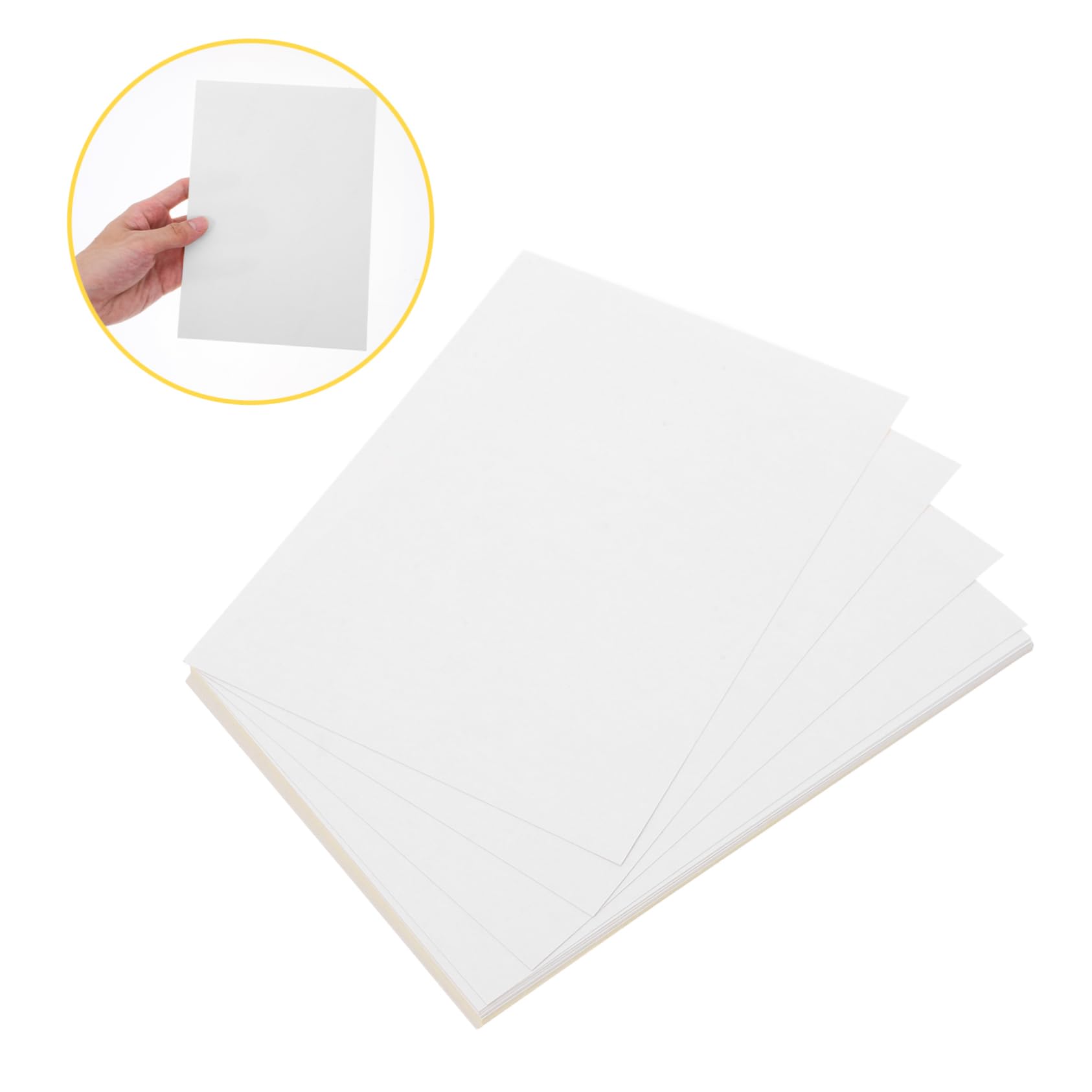 ABOOFAN 150 Pezzi Etichette Adesive per Stampa Identificativa e Indirizzo per Buste e Pacchi Compatibili Stampanti Getto D'inchiostro e Penna