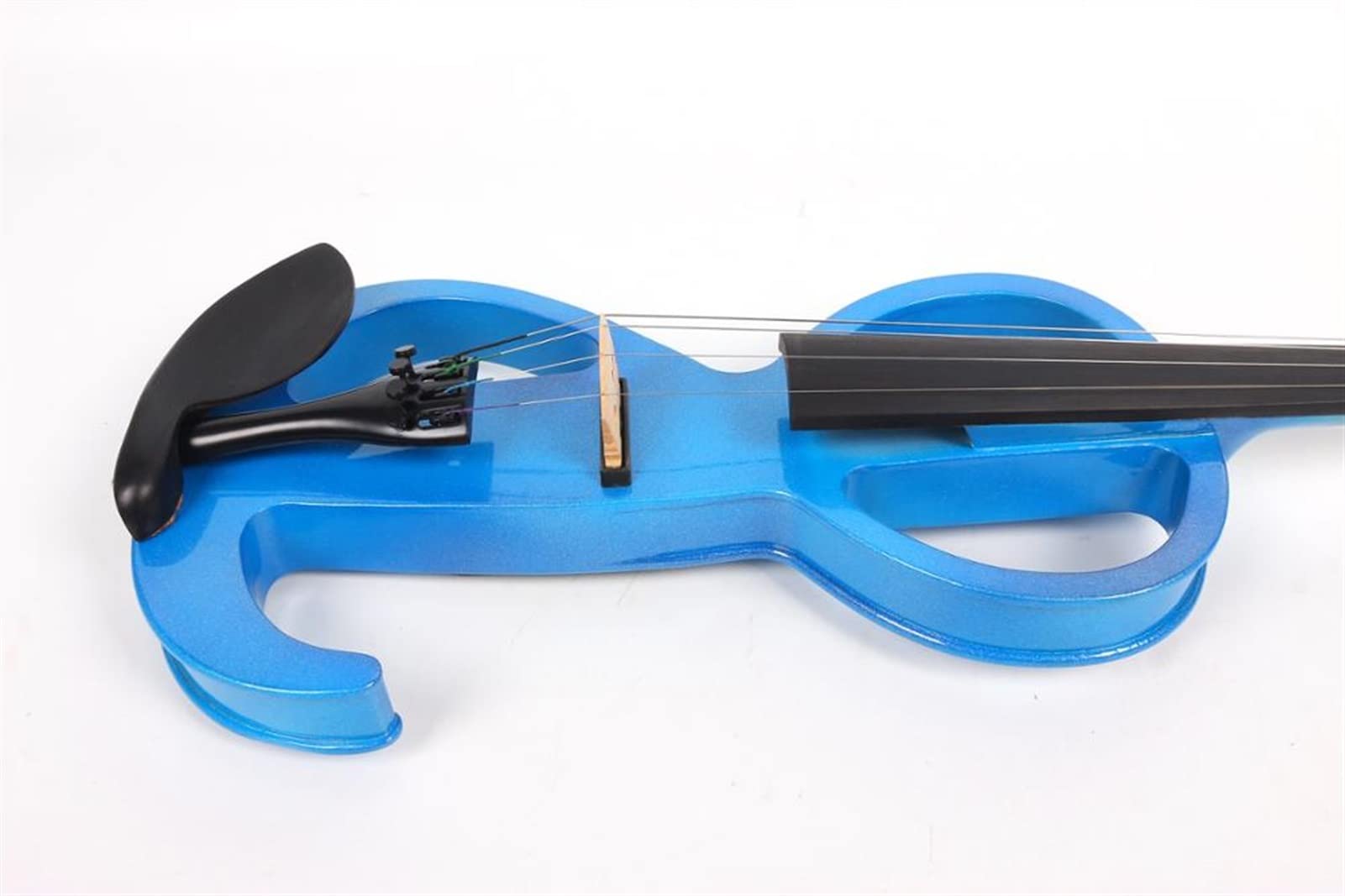 Amazon.co.jp: FLFL ヴァイオリン 4/4ブルーエレクトリックサイレント