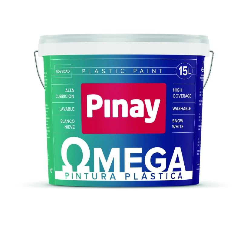 PINTURA PLASTICA CON ELEVADA BLANCURA OMEGA PINAY (20 Kg)