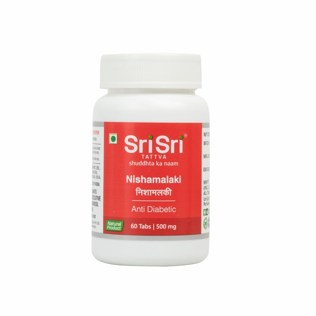 Sri Sri TATTVA shuddhta ka naam Nishamalaki Tablet - Anti-Diabetic, 60 Tabs (Pack Of 2)-image-25