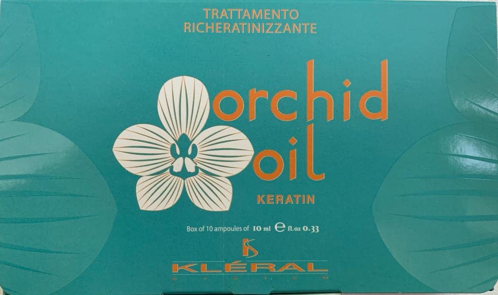 Kleral System - Caja 10 viales Orchid-Oil Keratin 10 x 10 ml