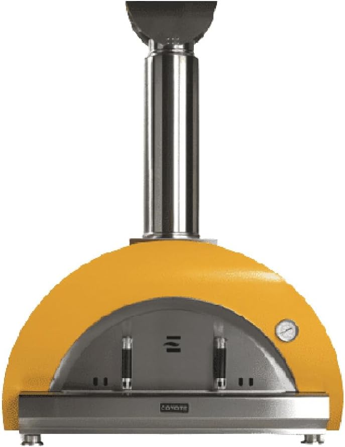 Coyote Outdoor Living 40" Wood Fire Pizza Oven In Yellow