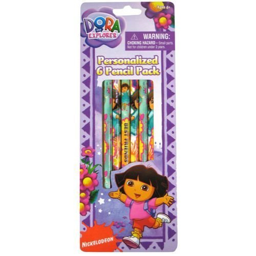 4 Pk Dora the Explorer Pencils by Global Design Concepts