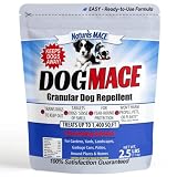 Nature’s MACE Dog MACE Granular Dog Repellent, 2.5 lb – Outdoor Dog Deterrent for Lawn, Yard, Garden, and Plants, Helps Keep Dogs Away from Bushes and Flower Beds, Covers up to 1,400 Sq. Ft.