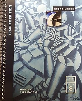 Spiral-bound Great Minds Wit & Wisdom (Grade 8) Module 2: The Great War Teacher Edition Book