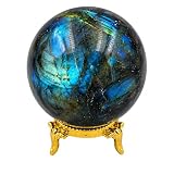 GEMSCITE Labradorite Gemstone Ball 50-55mm