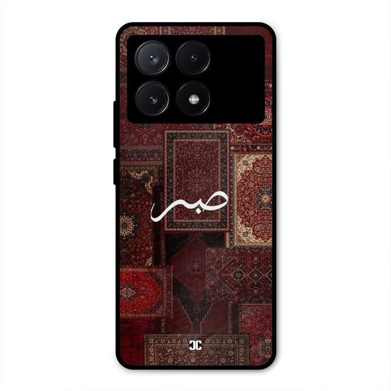 Image of PrintShield Sabr Back Cover for Poco X6 Pro, Shockproof Printed Phone Case with Soft TPU Sides & Anti-Slip Grip